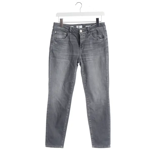 Skinny Jeans, in Gray, Cotton, Closed
