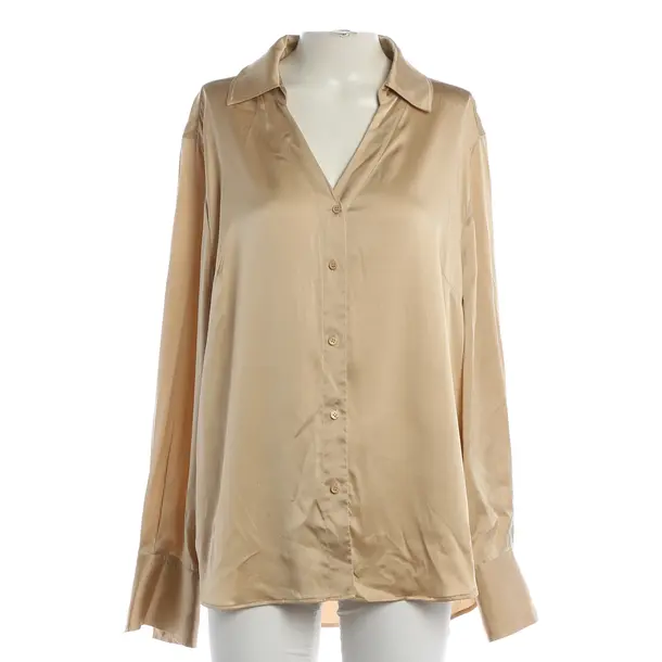 Bluse, in Camel, Seide, Herzensangelegenheit