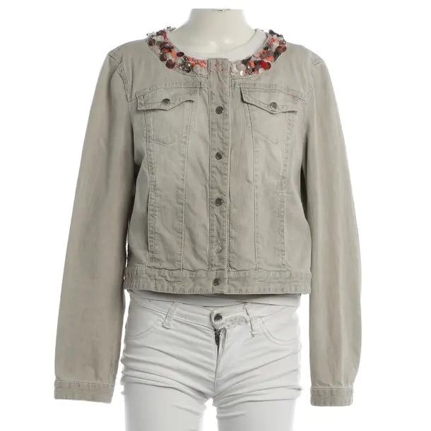 Denim Jacket, in Gray, Cotton, Marc Cain