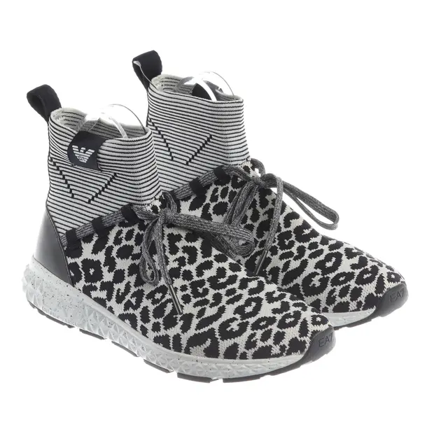 High-Top Sneaker, in Weiß, Emporio Armani