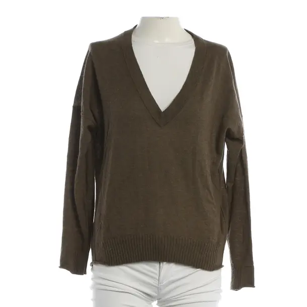 Kaschmirpullover, in Dunkelgrün, Kaschmir, Zadig & Voltaire