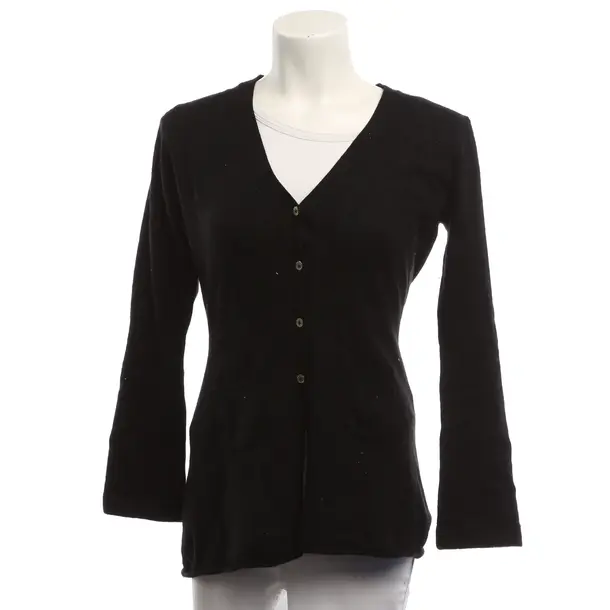 Cardigan, in Black, Wool, FTC Cashmere