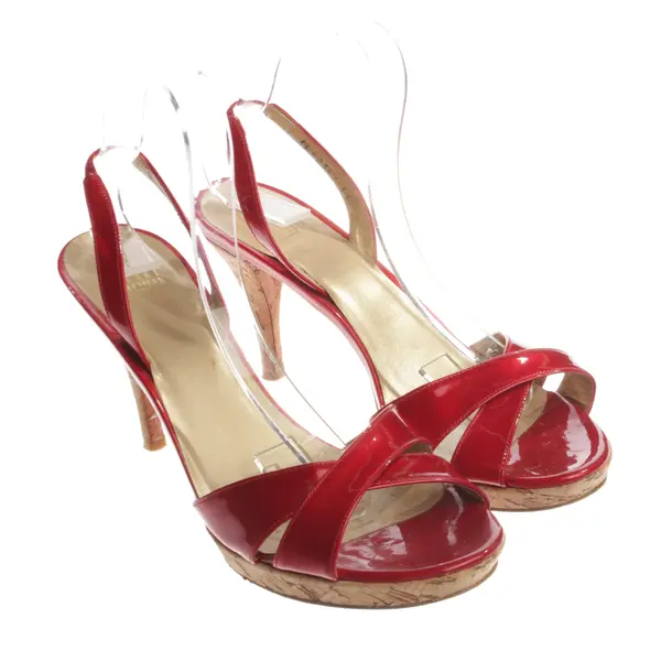 Sandali, in Rosso, Stuart Weitzman