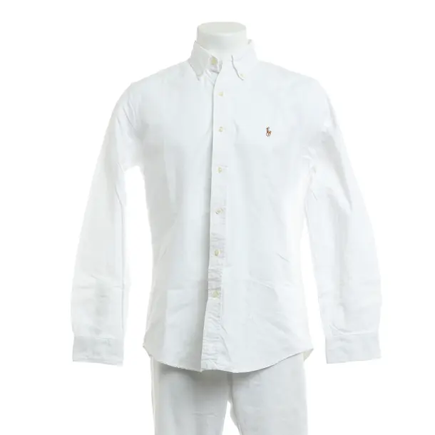 Shirt, in White, Cotton, Polo Ralph Lauren