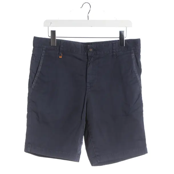 Bermudas, in Navy, Cotton, Hugo Boss Orange