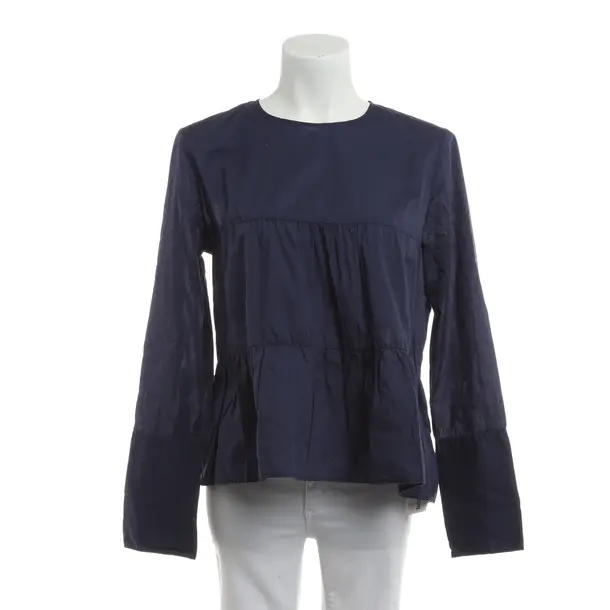 Bluse, in Blau, Baumwolle, Robert Friedman