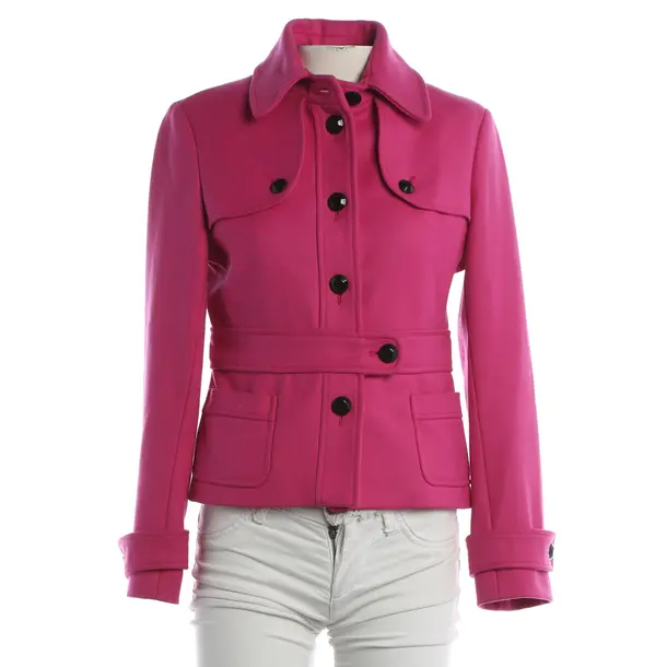Mid-Season Jacket, in Pink, Wool, Red Valentino