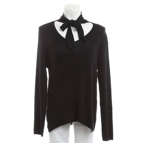 Jumper, in Black, Cotton, Marc Cain
