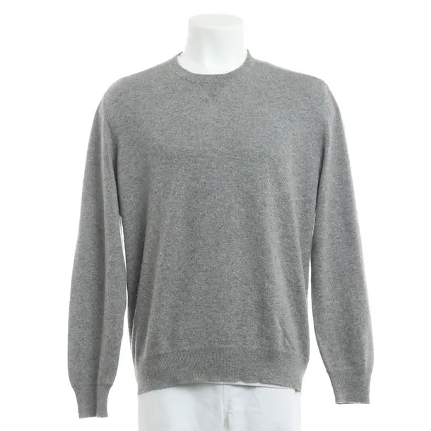 Pullover, in Grau, Kaschmir, Lunaria Cashmere