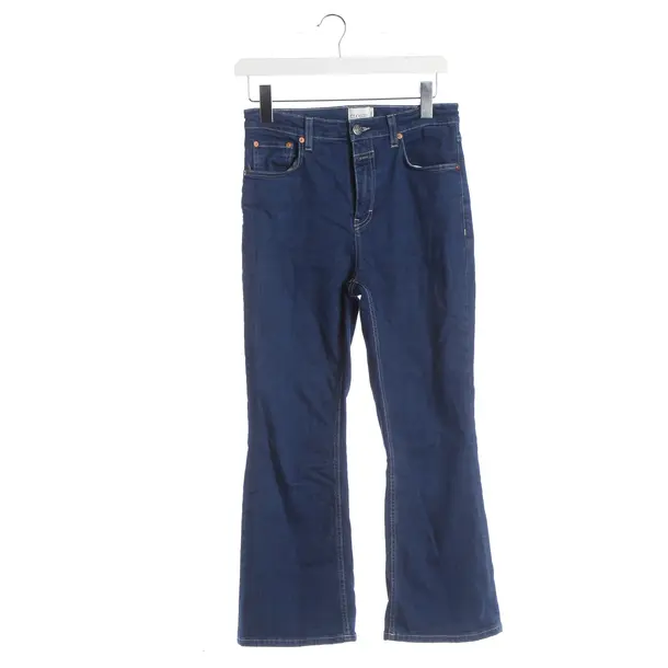Jeans svasati, in Blu, Cotone, Chiuso