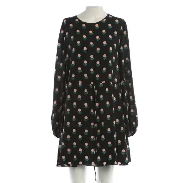 Dress, in Black, Silk, Diane von Furstenberg