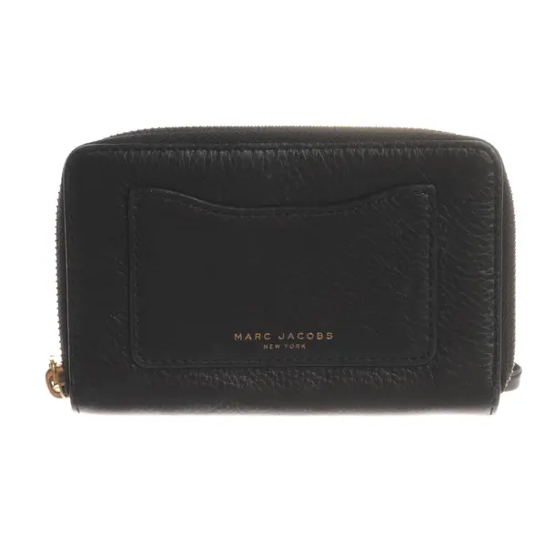 Geldbörse, in Schwarz, Leder, Marc Jacobs
