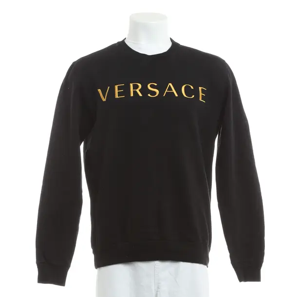 Sweatshirt, in Black, Cotton, Versace
