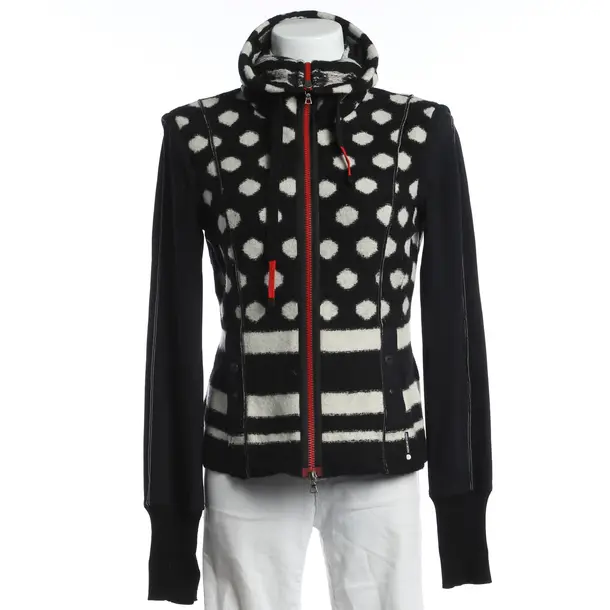 Zip-up Hoodie, in Multicolored, Wool, Marc Cain Sports