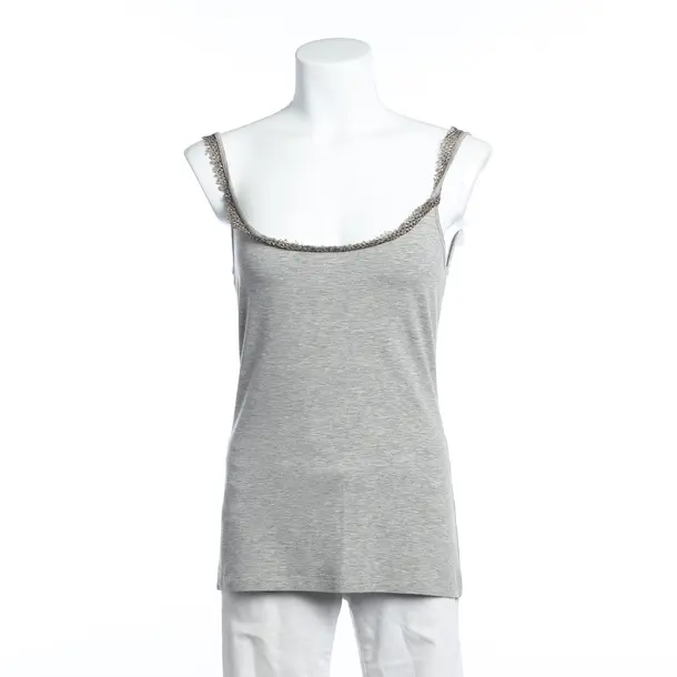 Top, in Grau, Baumwolle, Marc Cain