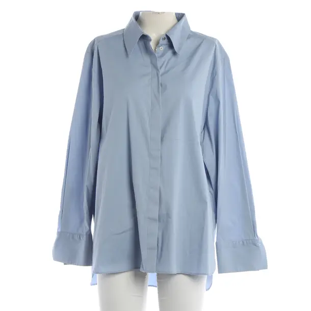 Bluse, in Hellblau, Baumwolle, Marc Cain