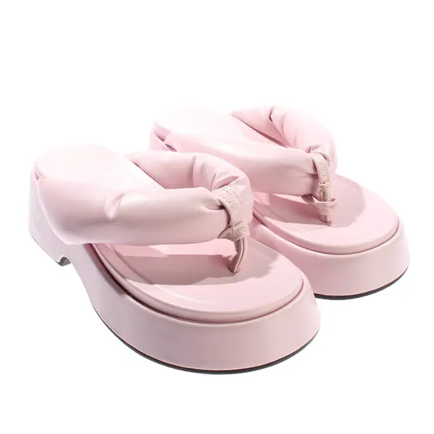 Heeled Sandals, in Light Pink, Ganni