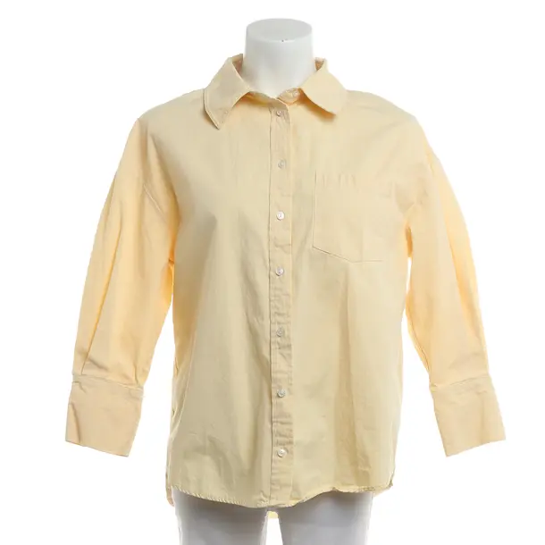 Blouse, in Orange, Cotton, Anine Bing