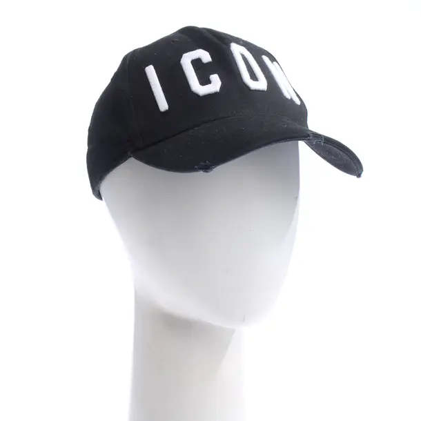 Cap, in Schwarz, Baumwolle, Dsquared