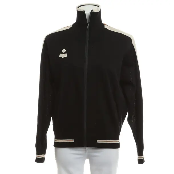 Zip-up Hoodie, in Black, Viscose, Isabel Marant Étoile