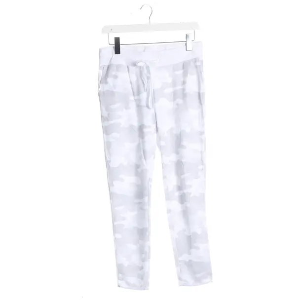 Pantaloni da jogging, in Bianco, Cotone, Juvia