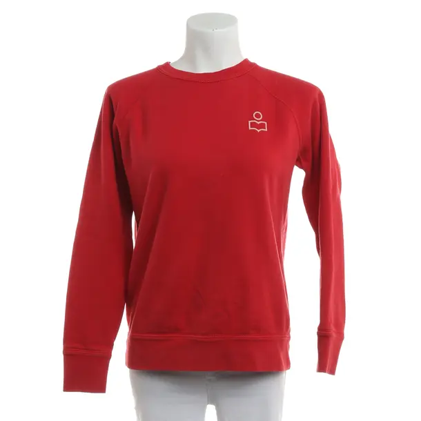 Felpa, in Rosso chiaro, Cotone, Isabel Marant Étoile