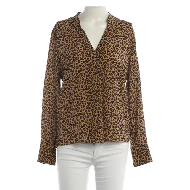 Bluse, in Dunkelbraun, Seide, Marc Cain