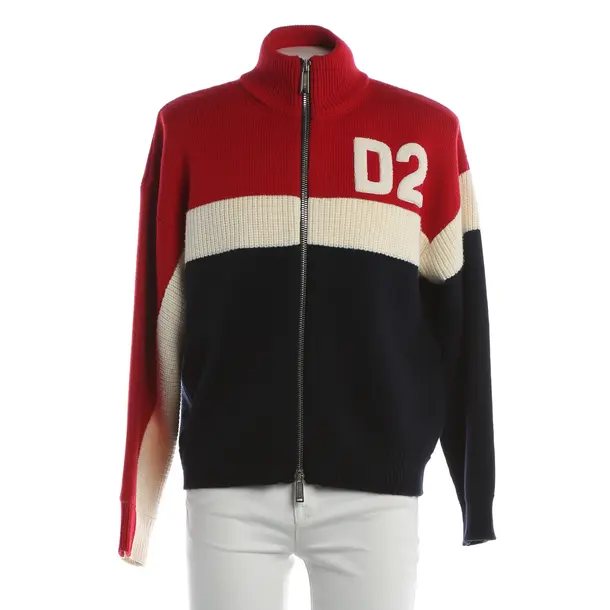Cardigan, in Multicolored, Wool, Dsquared