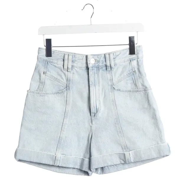 Shorts, in Hellblau, Baumwolle, Isabel Marant