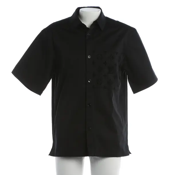 Shirt, in Black, Cotton, Louis Vuitton