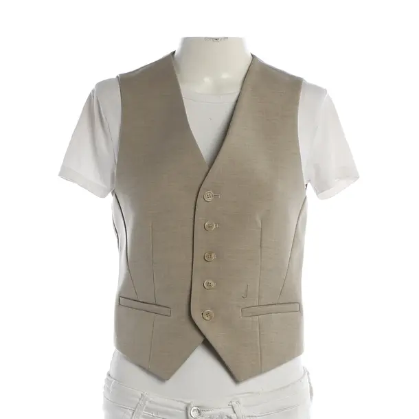 Gilet, in Beige, Lyocell, Negozio Frankie