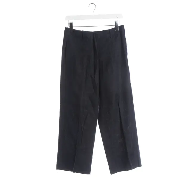 Hose, in Blau, Baumwolle, Max Mara