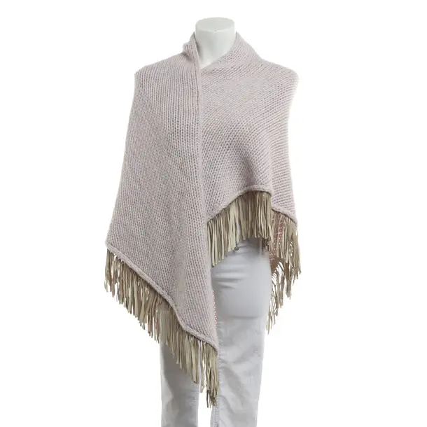 Poncho, in Hellrosa, Baumwolle, Heartbreaker