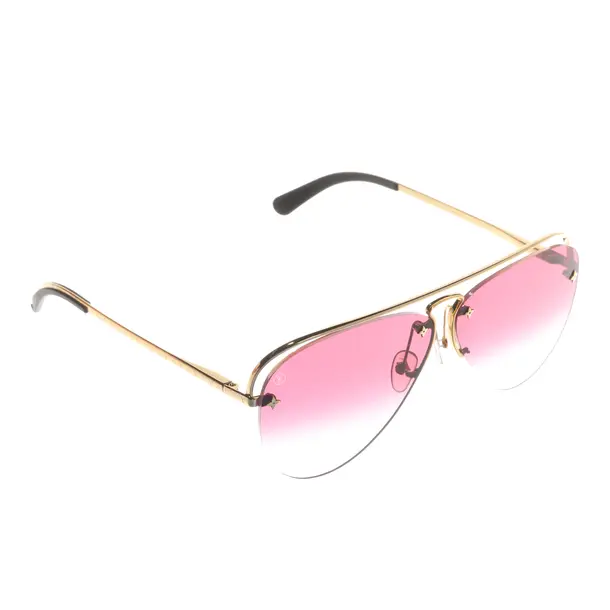 Sunglasses, in Gold, Synthetic, Louis Vuitton