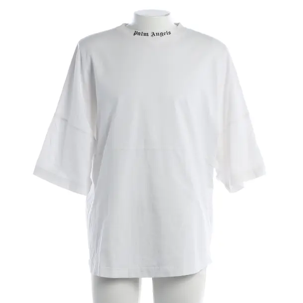 T-Shirt, in Weiß, Baumwolle, Palm Angels