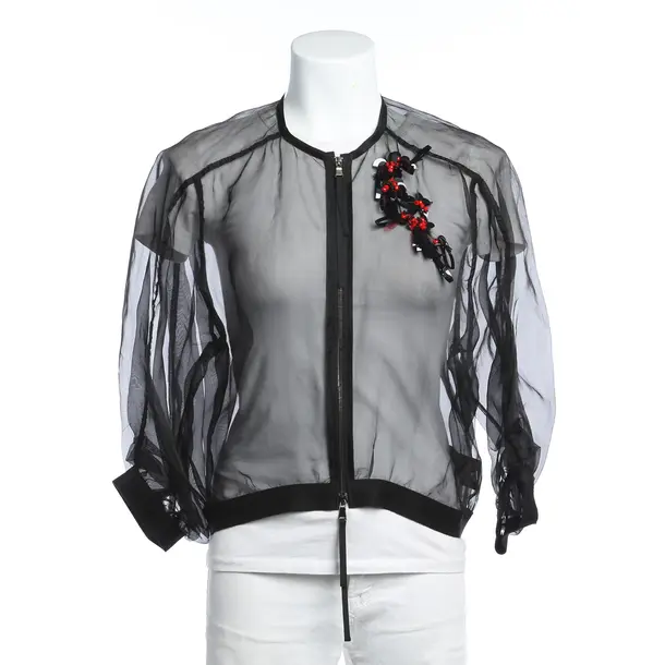 Summer Jacket, in Black, Polyester, Dorothee Schumacher