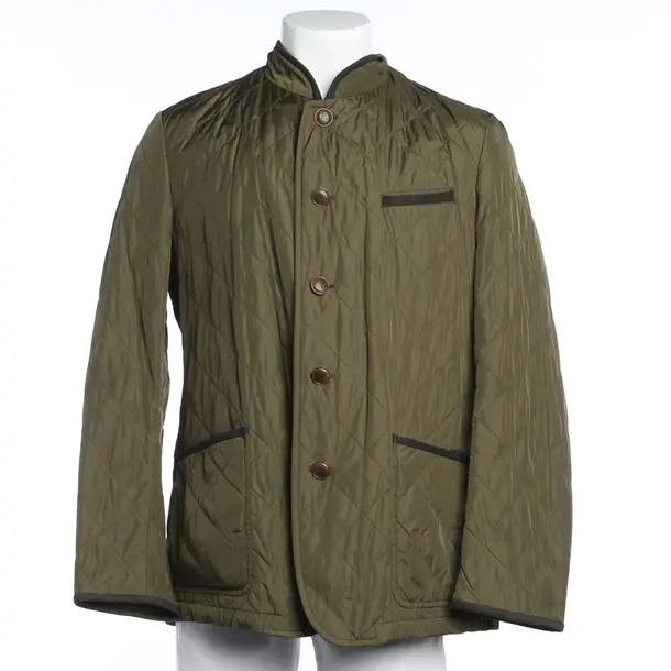 Mid-Season Jacket, in Olive Green, Polyamide, Schneiders