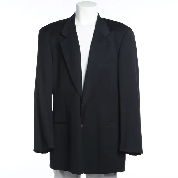Blazer, in Navy, Wool, Giorgio Armani