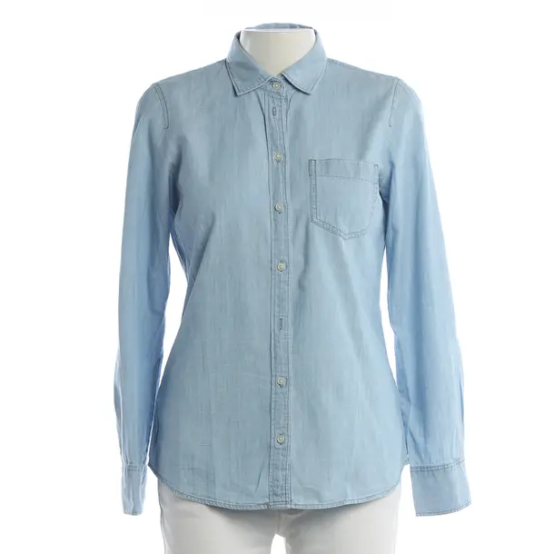 Bluse, in Blau, Baumwolle, J.CREW