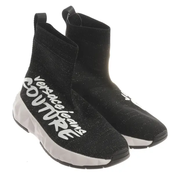 High-Top Sneakers, in Black, Versace Jeans Couture