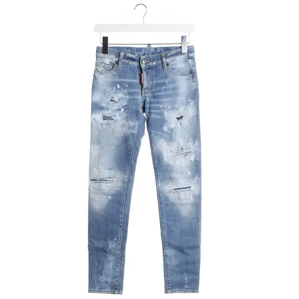Jeans slim fit, in Azzurro, Cotone, Dsquared