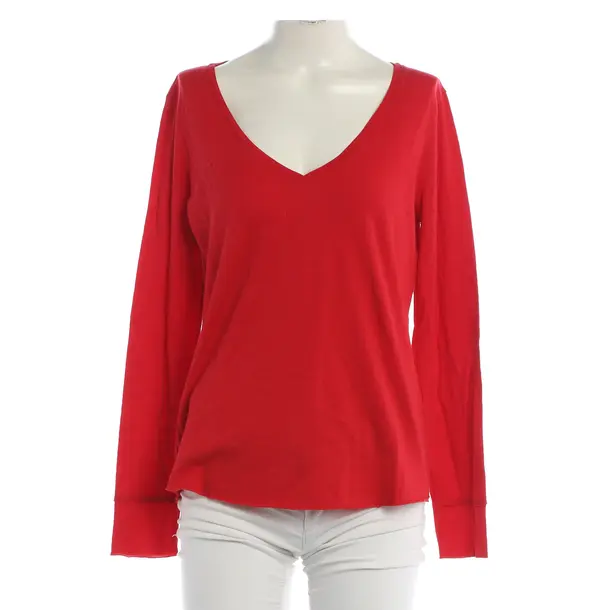 Longsleeve, in Rot, Baumwolle, Juvia