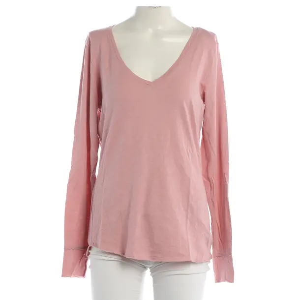 Longsleeve, in Hellrosa, Baumwolle, Juvia