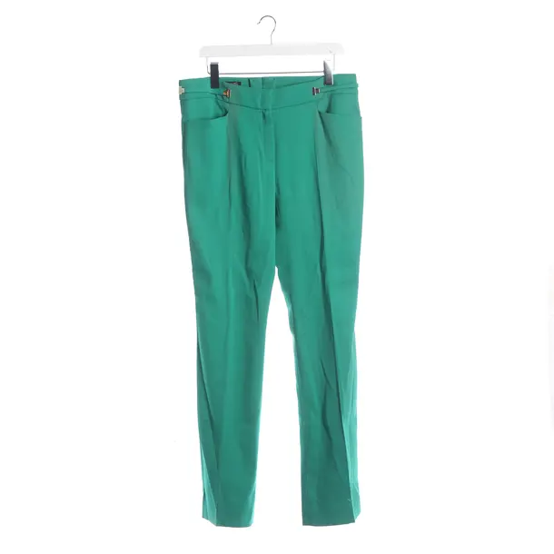 Pants, in Green, Wool, Escada