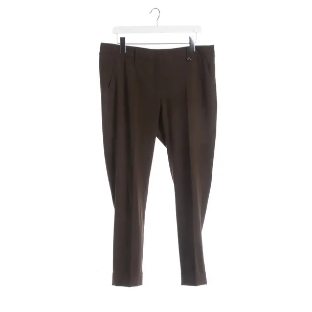 Pants, in Brown, Polyester, Raffaello Rossi