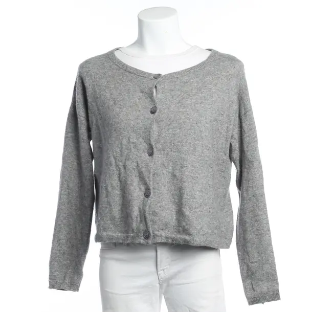 Strickjacke, in Grau, Wolle, Mrs & Hugs