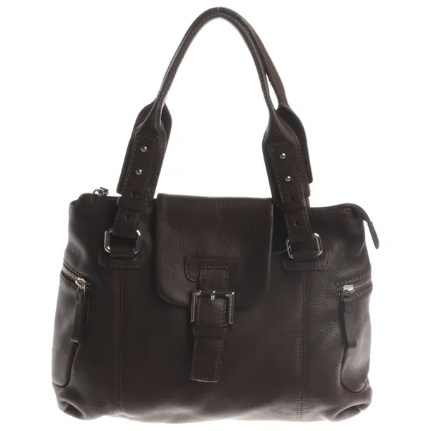 Schultertasche, in Braun, Leder, Coccinelle
