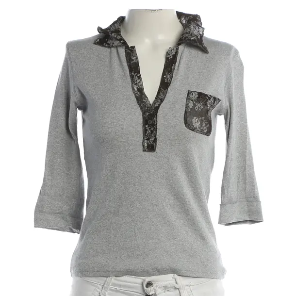 Longsleeve, in Grau, Baumwolle, Marc Cain