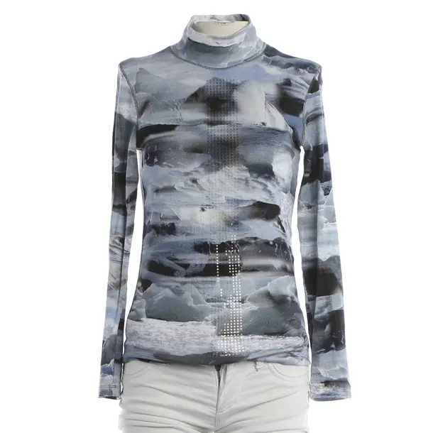 Long Sleeve Shirt, in Multicolored, Cotton, Marc Cain Sports
