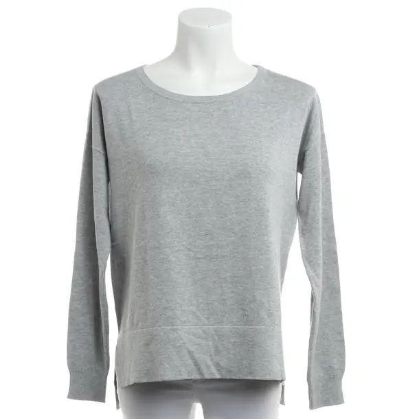 Pullover, in Grau, Baumwolle, Repeat